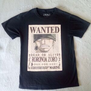 One Piece Roronoa Zoro wanted shirt size Small